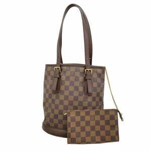 LOUIS VUITTON Authentic Brown Damier Tote Bag